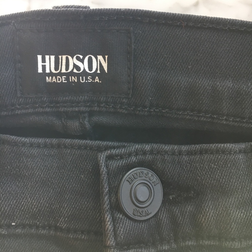 Hudson JEANS- Gunmetal Side Details- Sz.27 - Picture 2 of 7